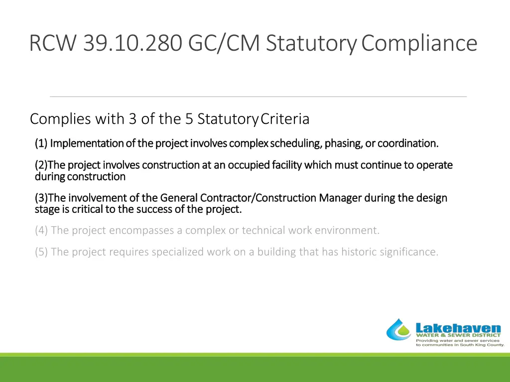 rcw 39 10 280gc cm statutorycompliance