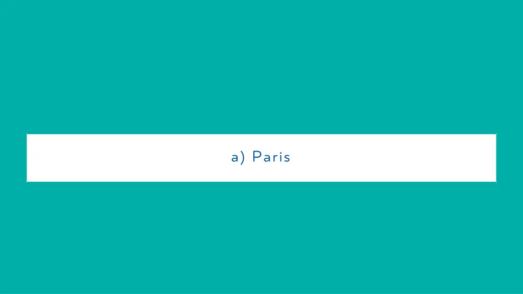 a paris