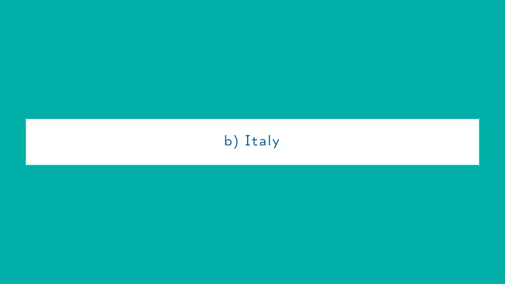 b italy