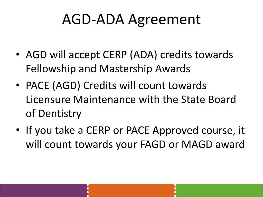 agd ada agreement