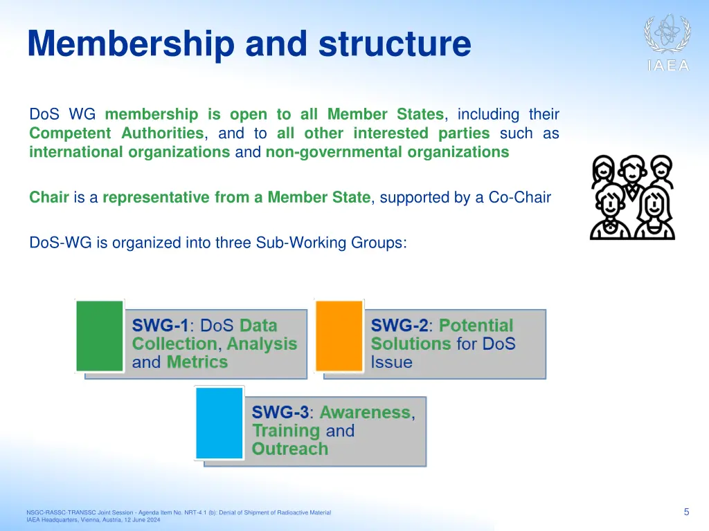 membership and structure
