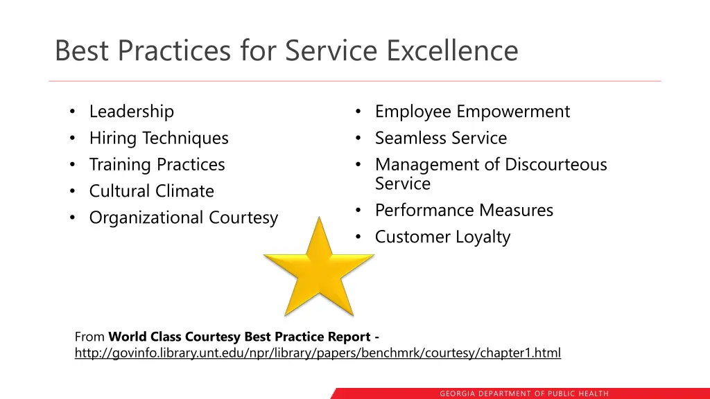 best practices for service excellence