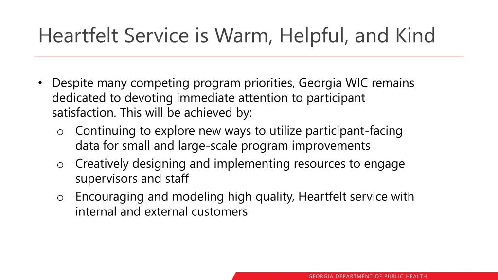 heartfelt service is warm helpful and kind