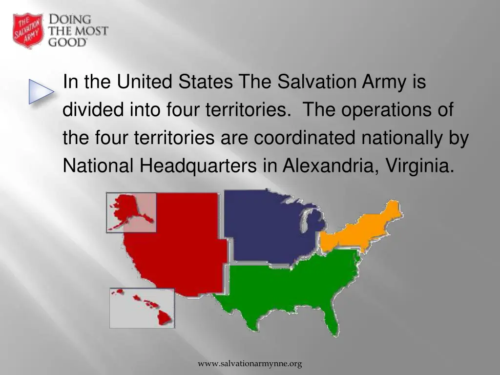 in the united states the salvation army