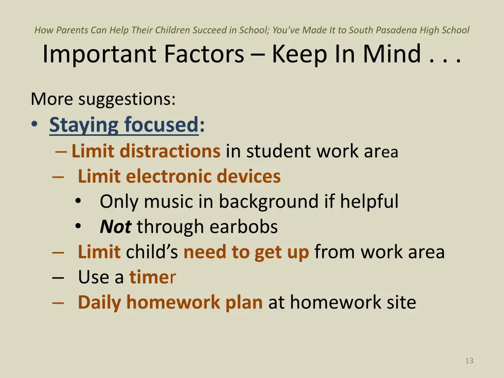 how parents can help their children succeed 12