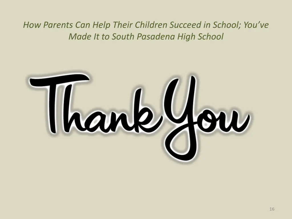 how parents can help their children succeed 15