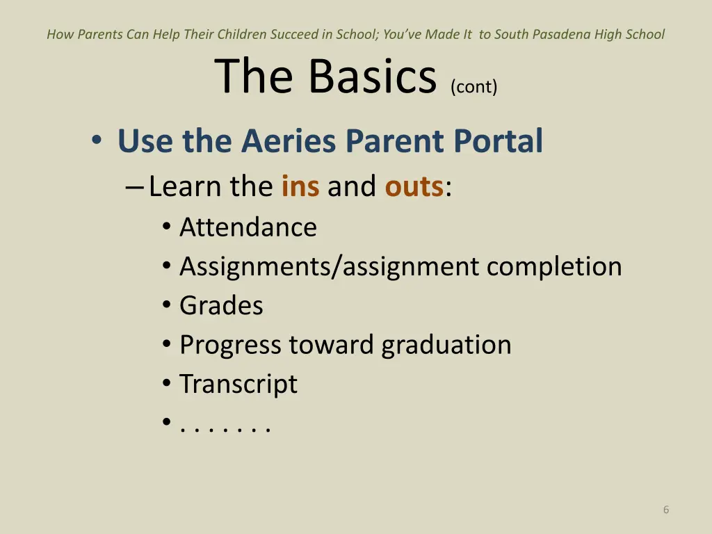 how parents can help their children succeed 5