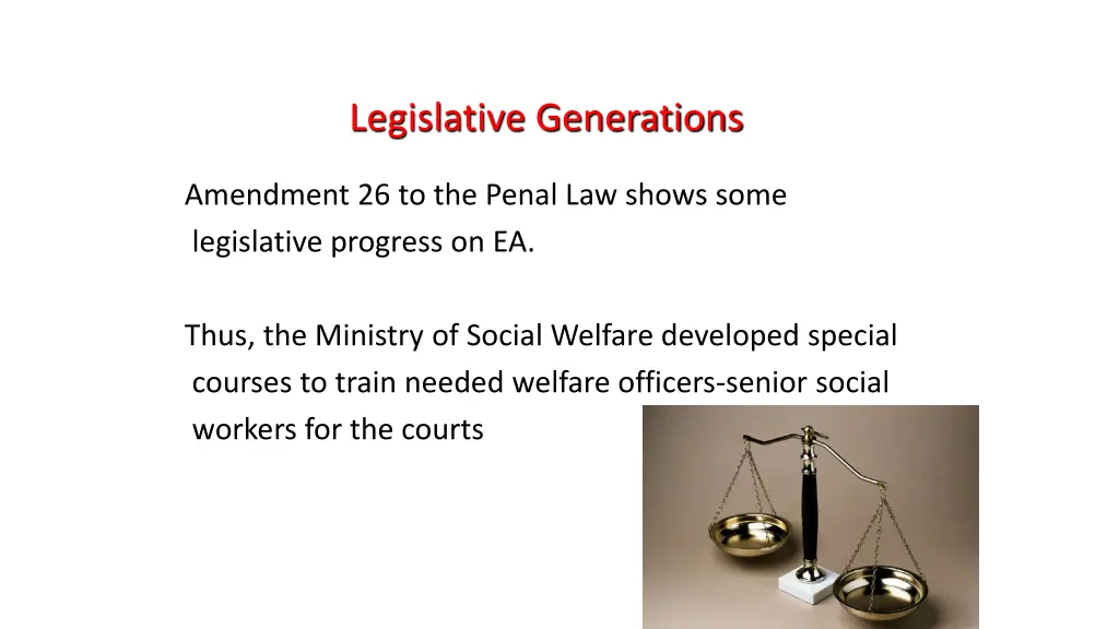 legislative generations 1