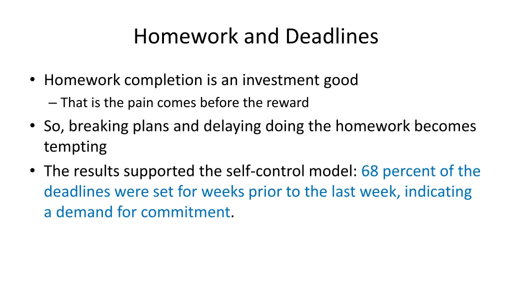 homework and deadlines 3