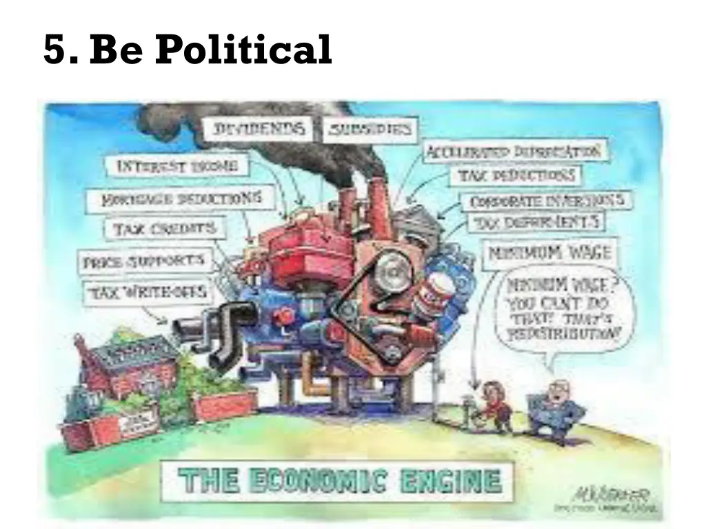 5 be political