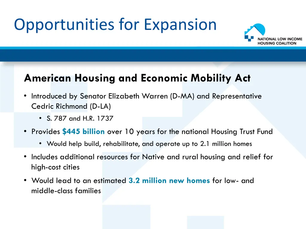 opportunities for expansion