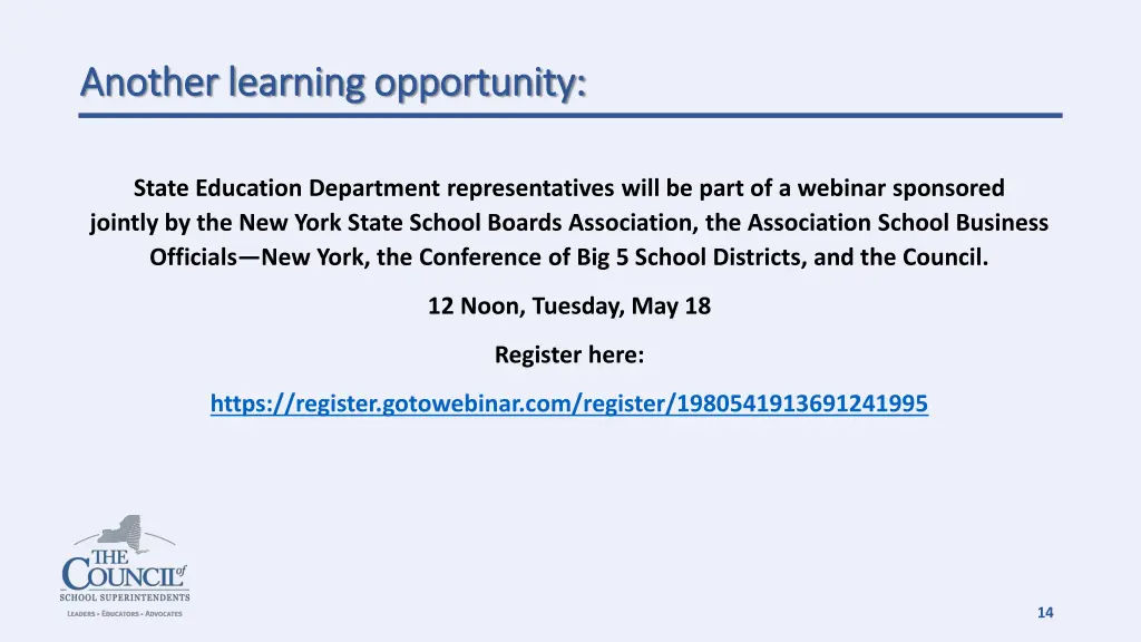 another learning opportunity another learning