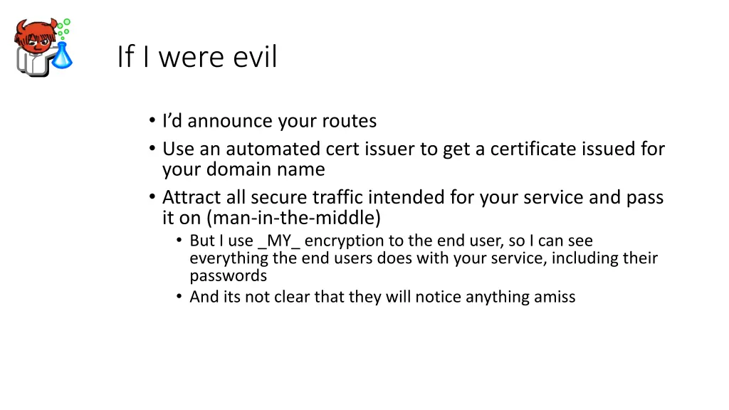 if i were evil