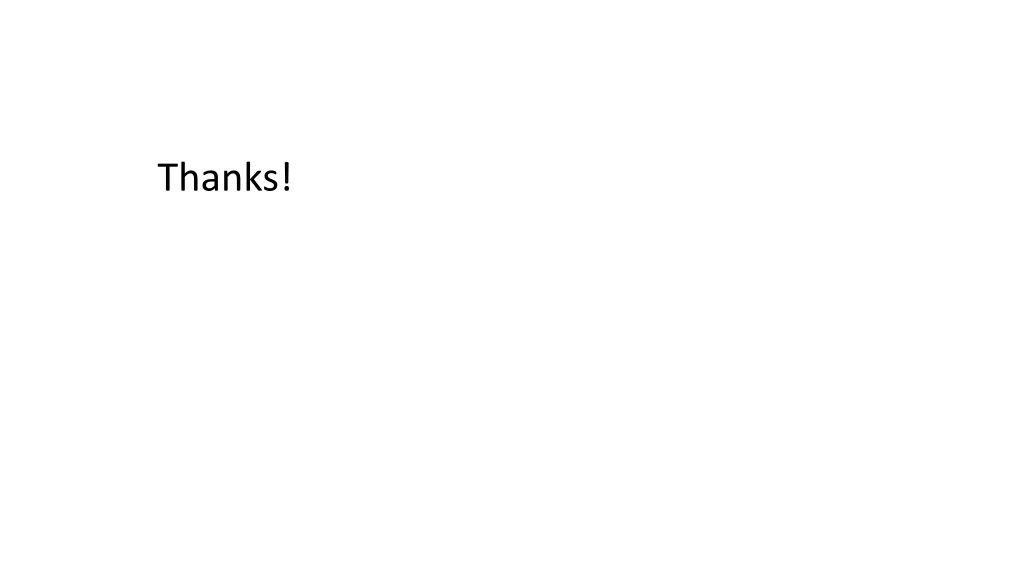 thanks