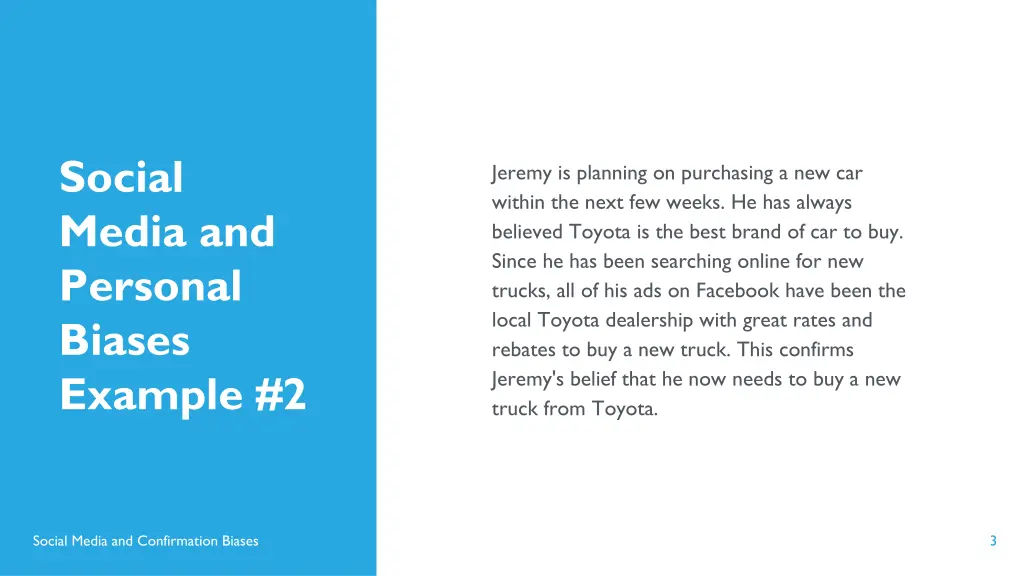 social media and personal biases example 2