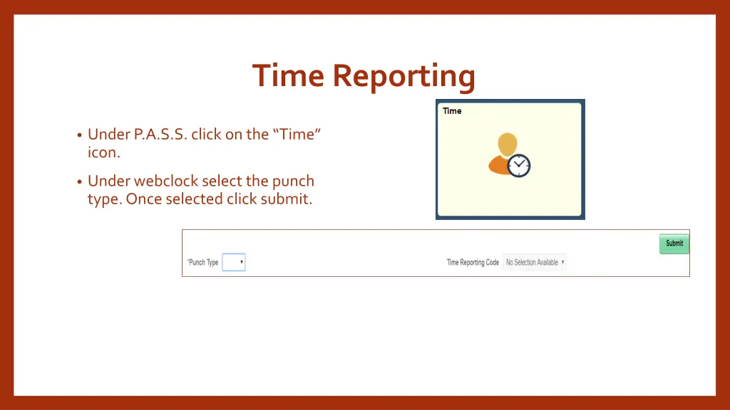 time reporting