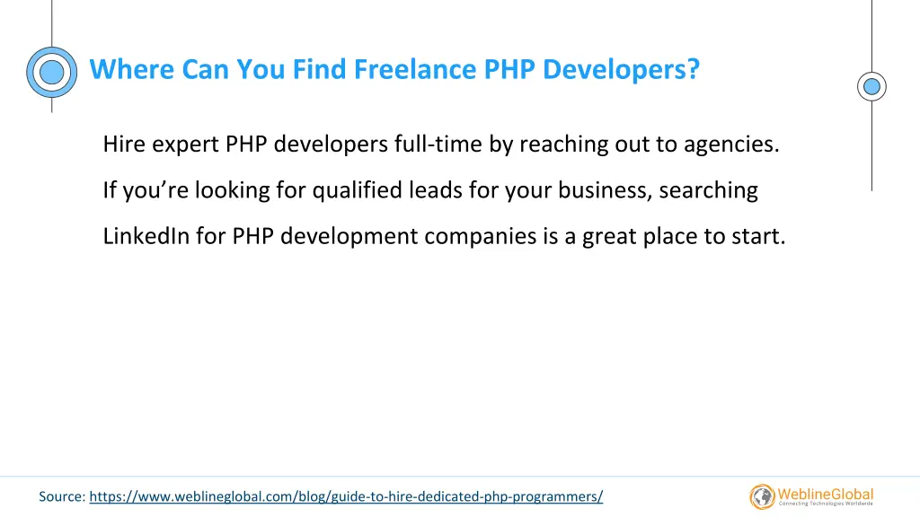 where can you find freelance php developers