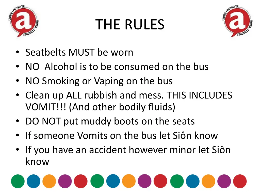 the rules 1