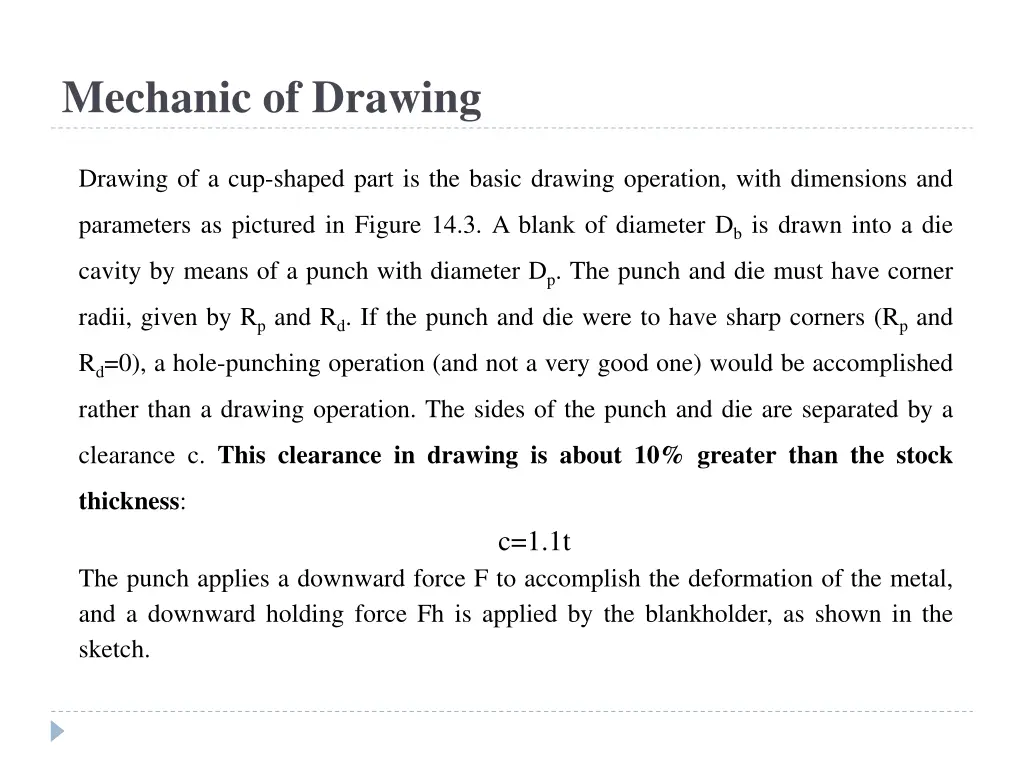 mechanic of drawing