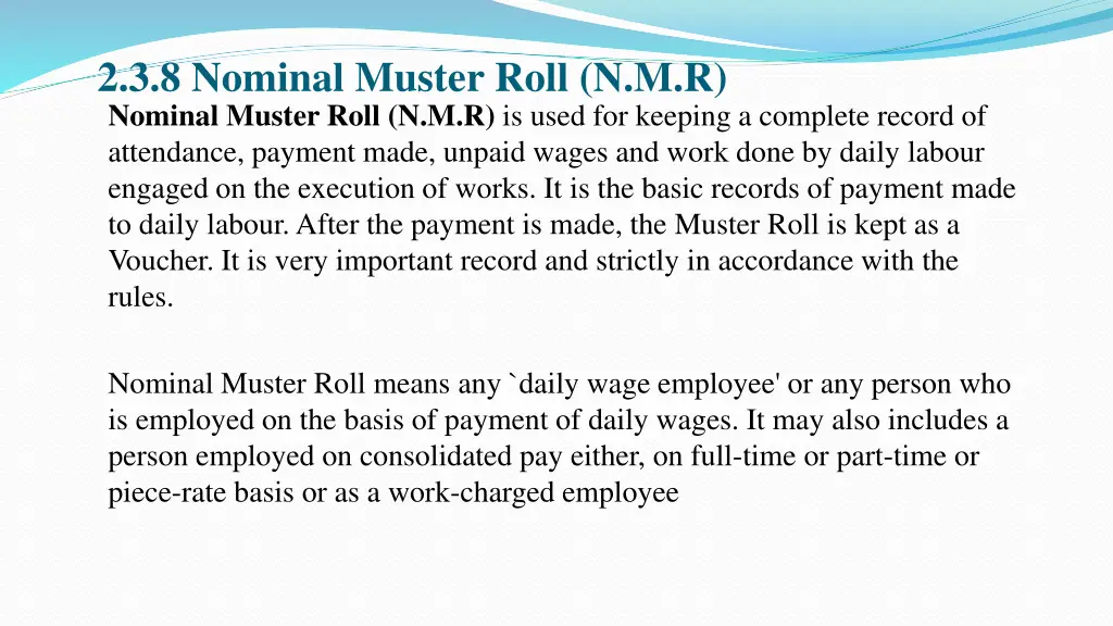 2 3 8 nominal muster roll n m r nominal muster