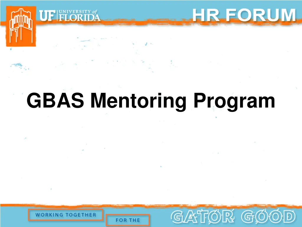 gbas mentoring program