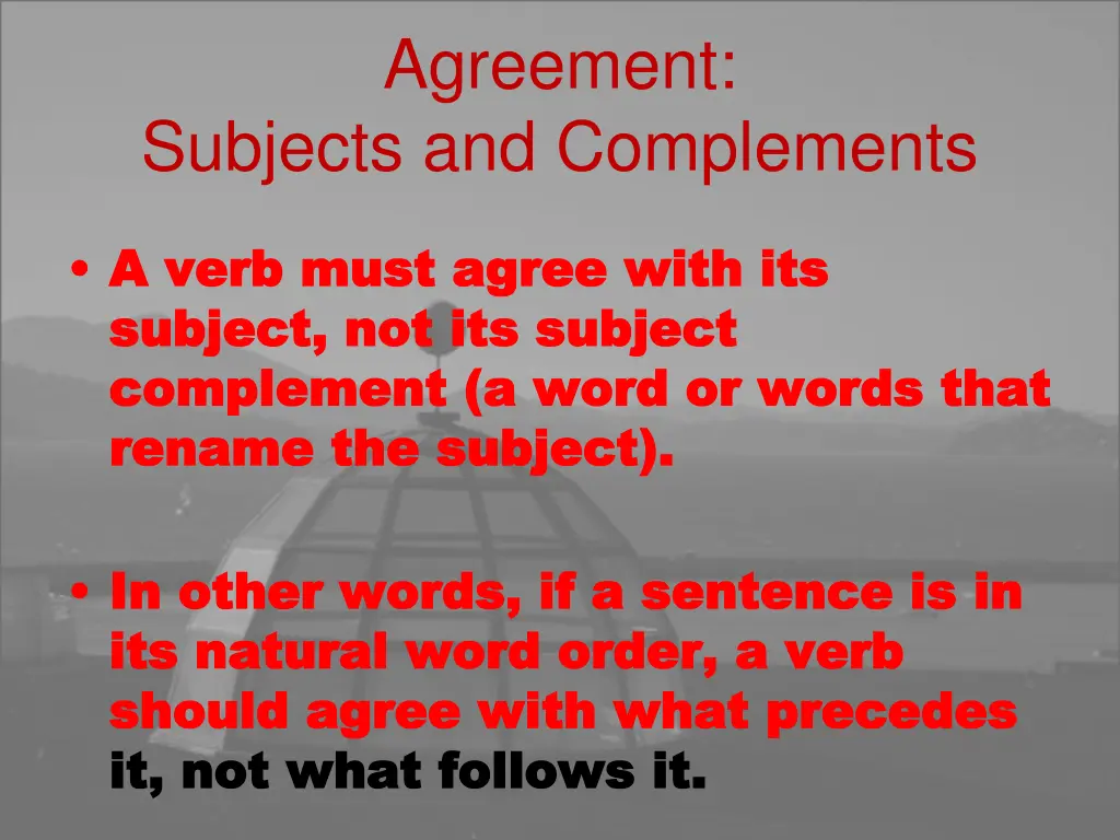 agreement