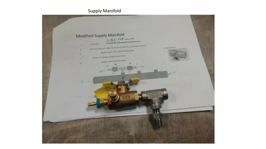 supply manifold