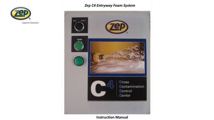 zepzep c4 entryway foam system