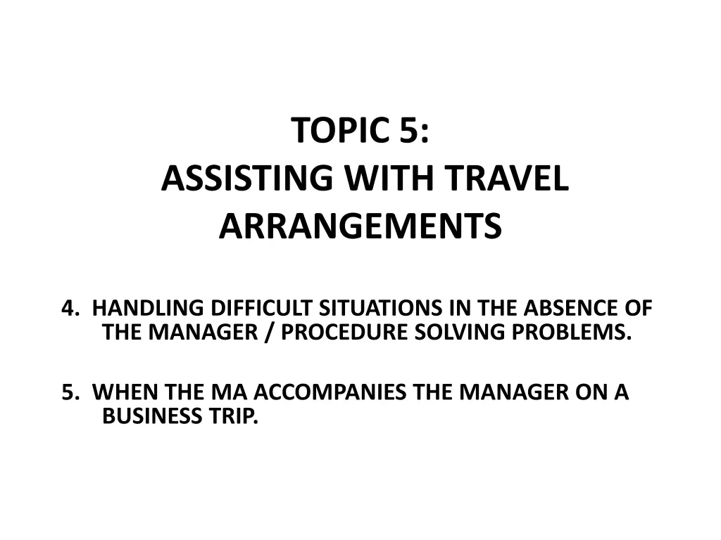 topic 5