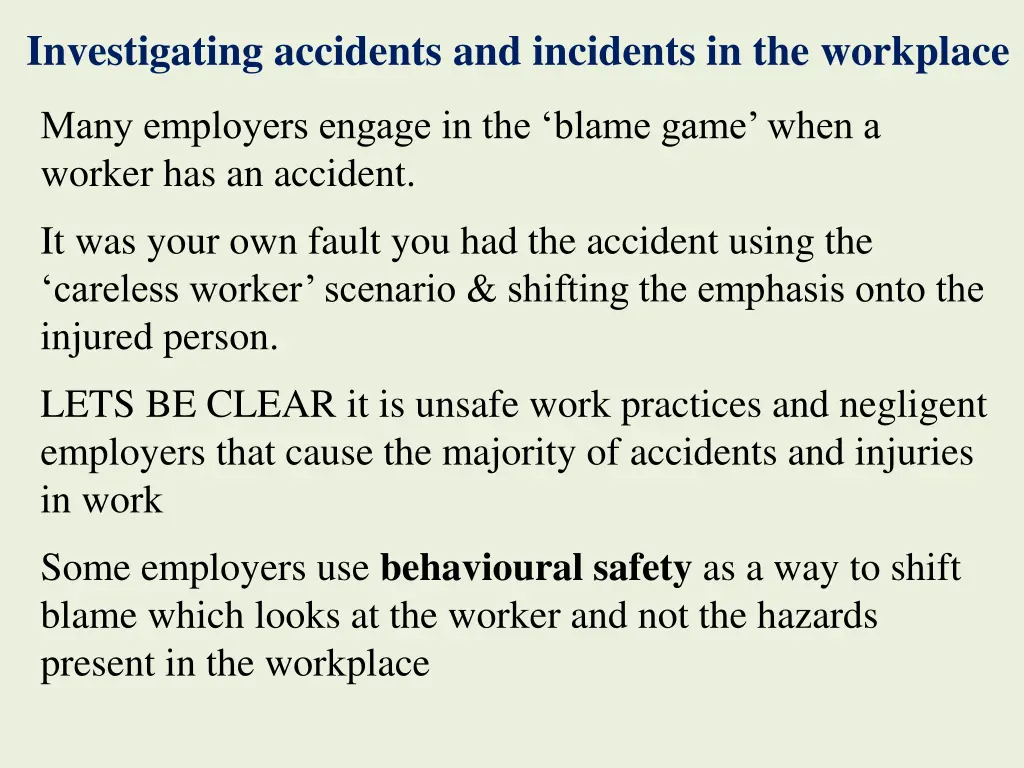 investigating accidents and incidents 1