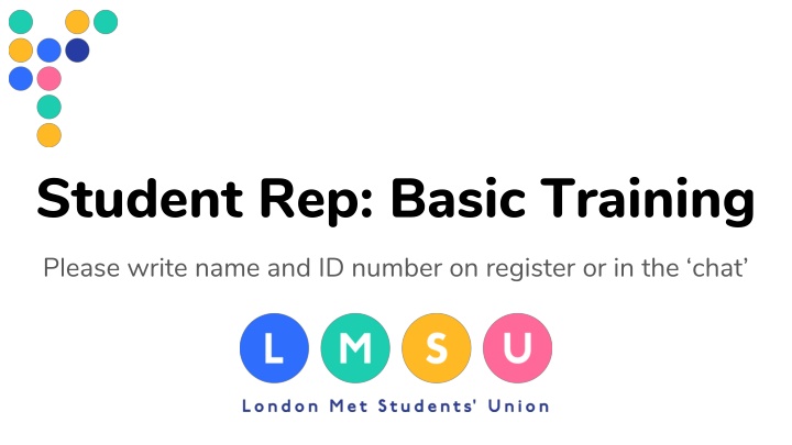 student rep basic training