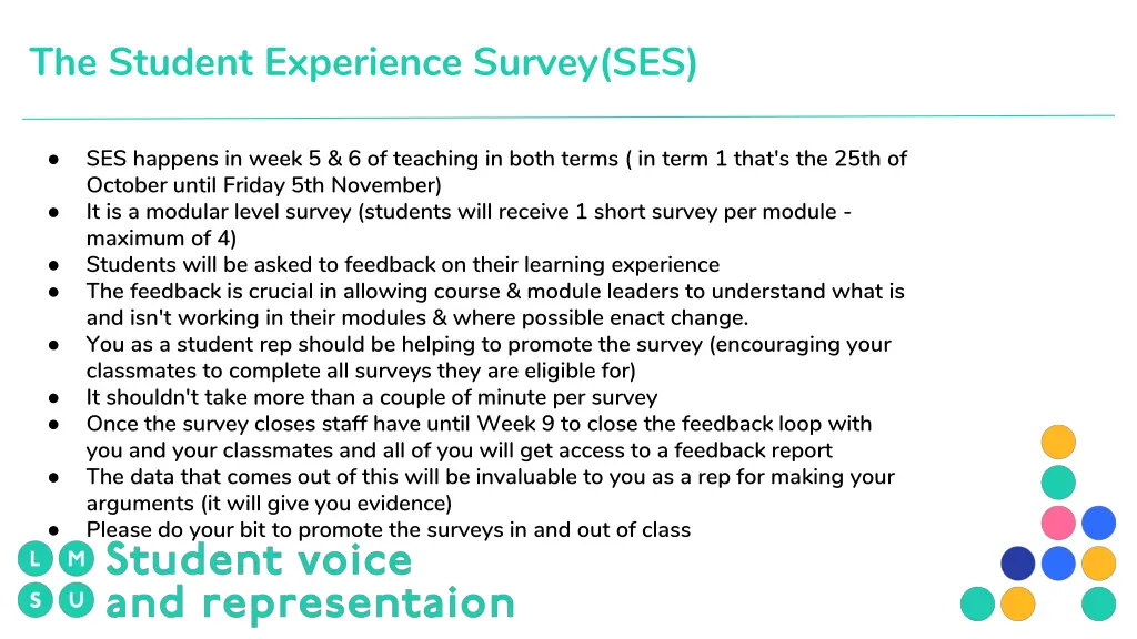 the student experience survey ses