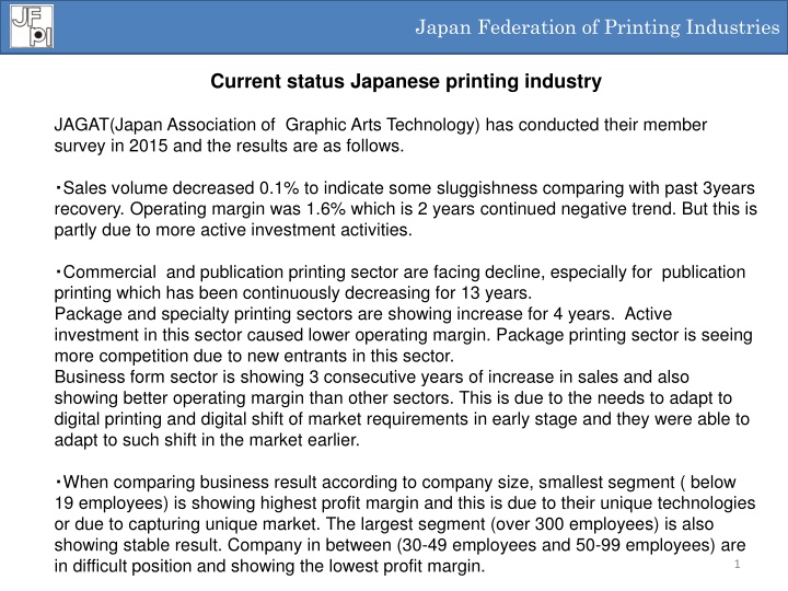 japan federation of printing industries japan