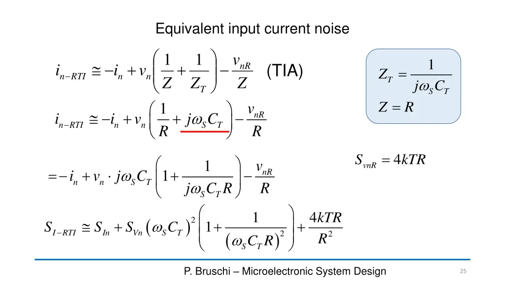 equivalent input current noise