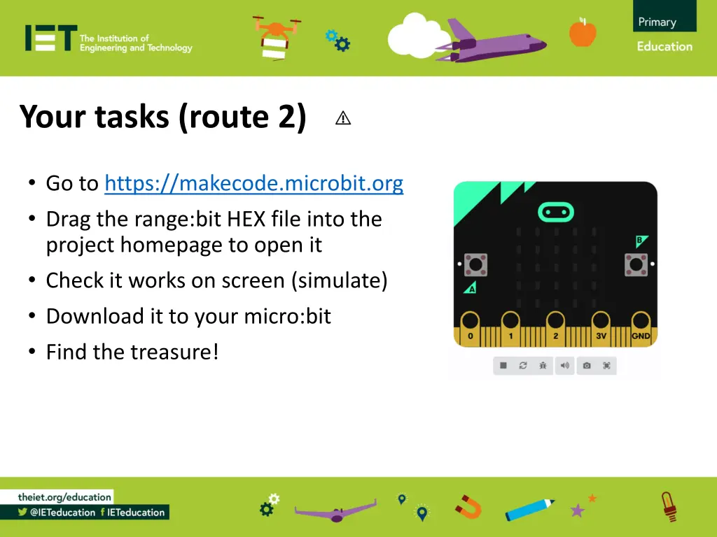 your tasks route 2