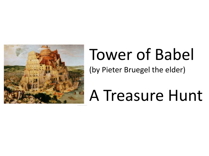 tower of babel by pieter bruegel the elder