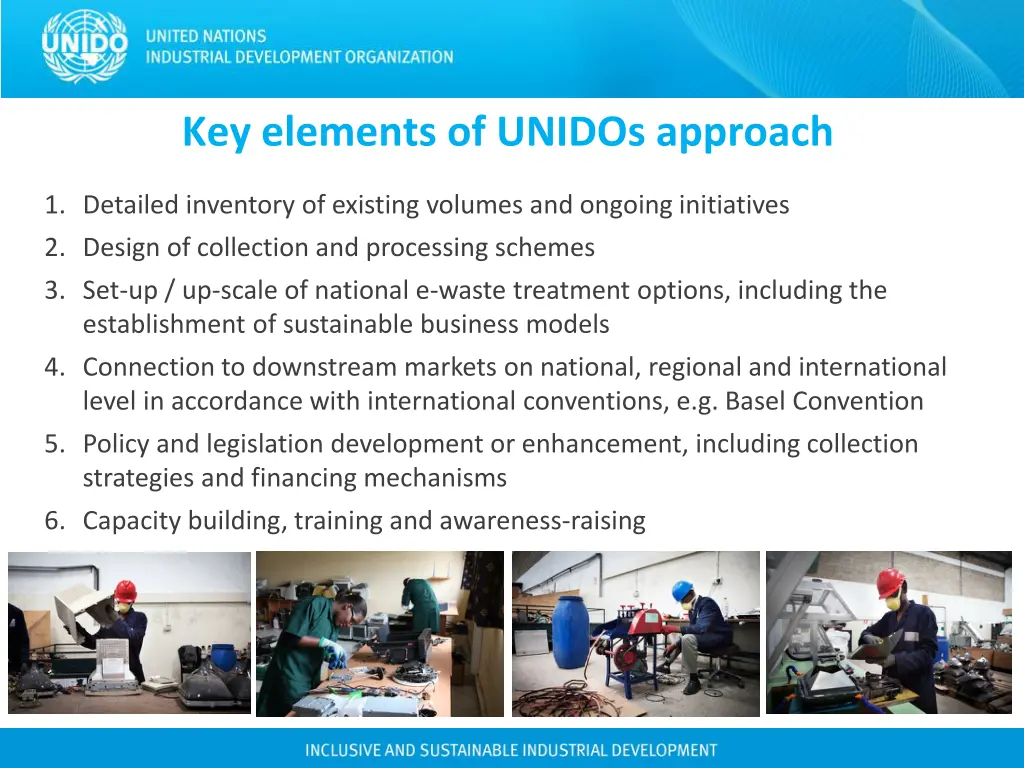 key elements of unidos approach