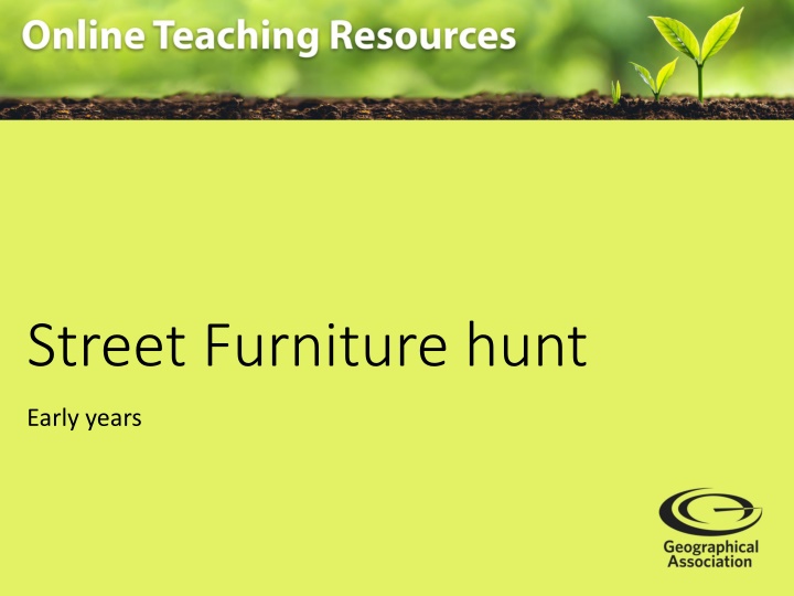 street furniture hunt
