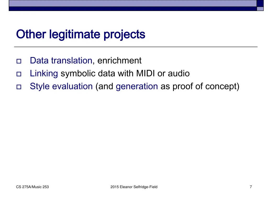 other legitimate projects other legitimate