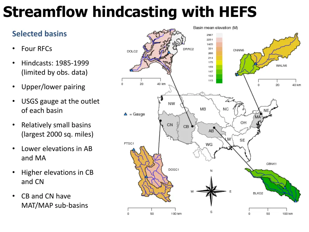 streamflow hindcasting with hefs