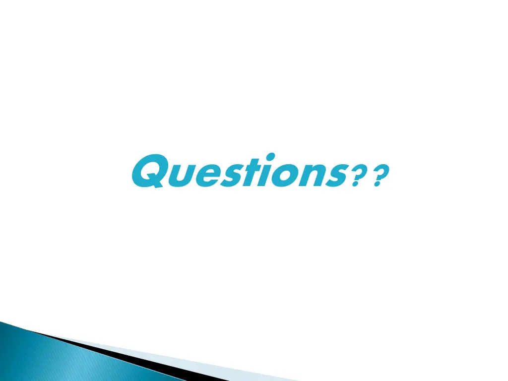 questions