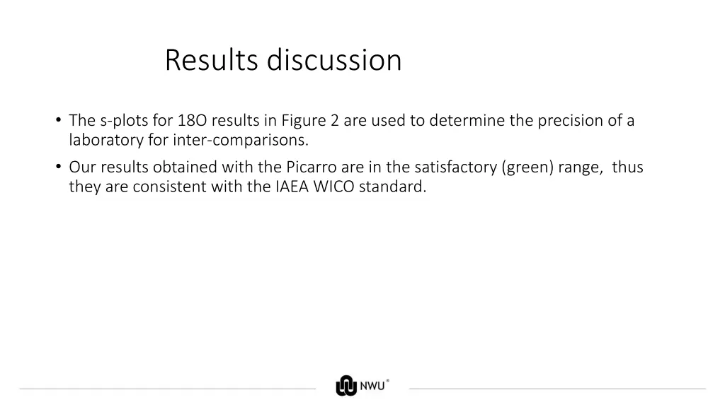 results discussion 1