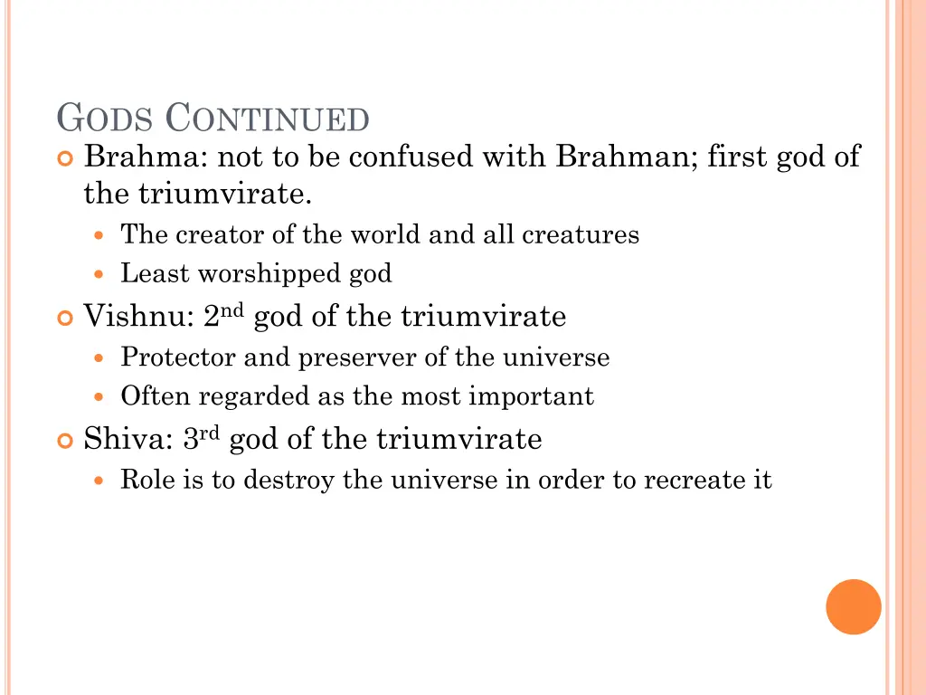 g ods c ontinued brahma not to be confused with