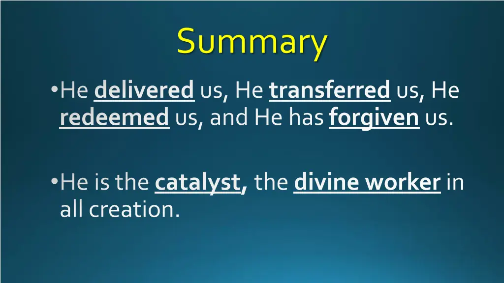 summary 1