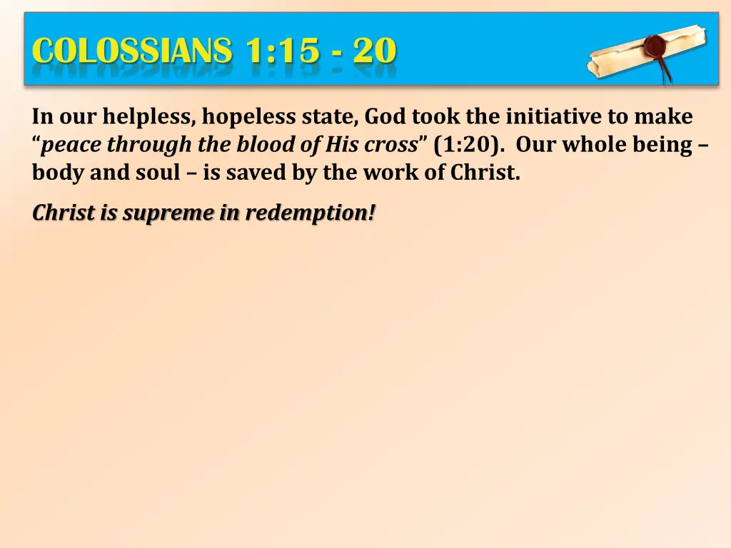 colossians 1 15 20 15