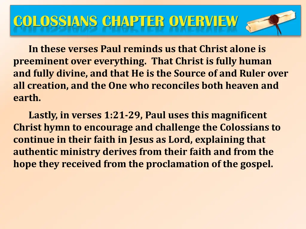 colossians chapter overview 1