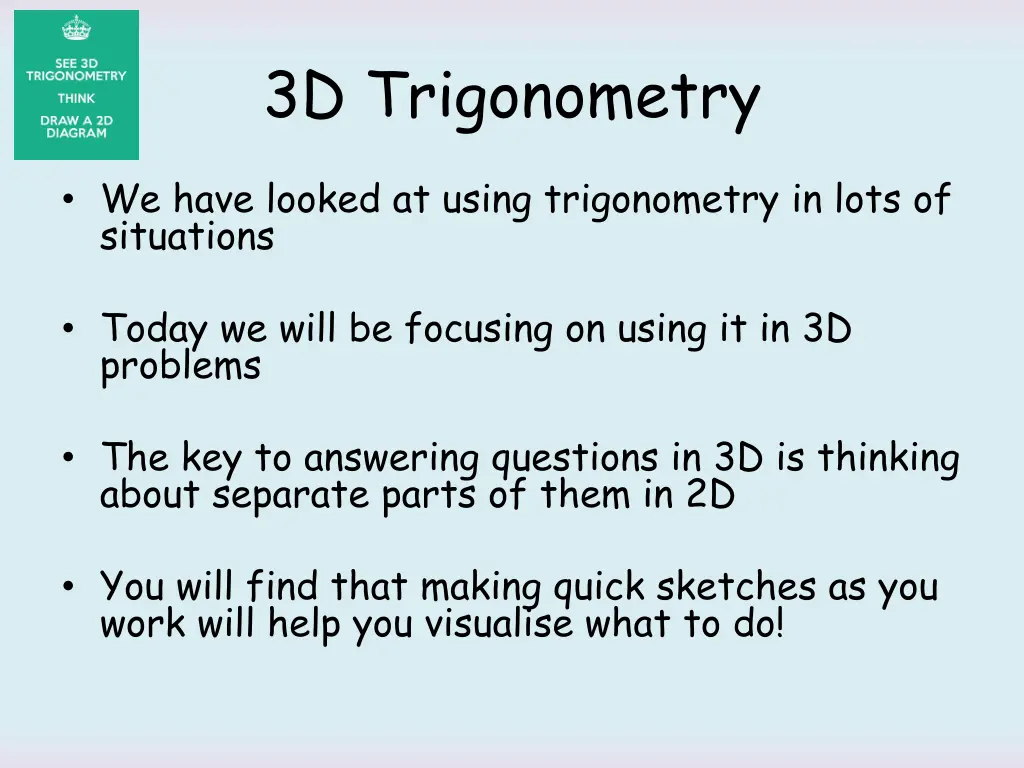 3d trigonometry 1