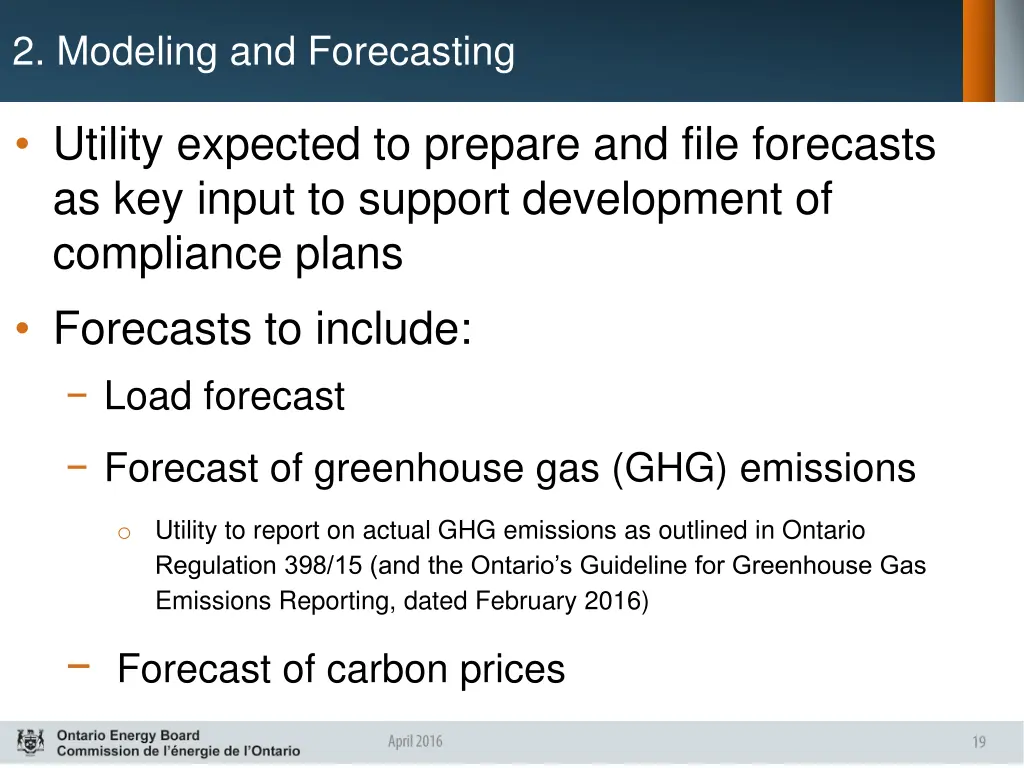 2 modeling and forecasting