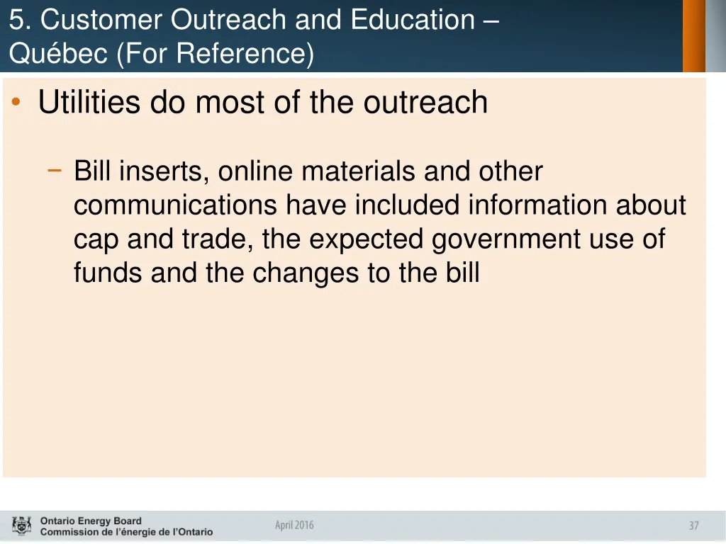 5 customer outreach and education 1