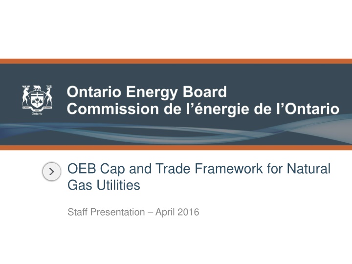 oeb cap and trade framework for natural